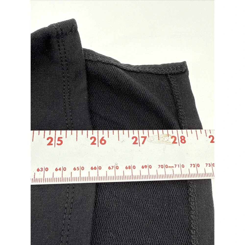 CATO WOMENS LIGHTWEIGHT CREWNECK PULL OVER SWEATSHIRT Black SIZE MEDIUM M 